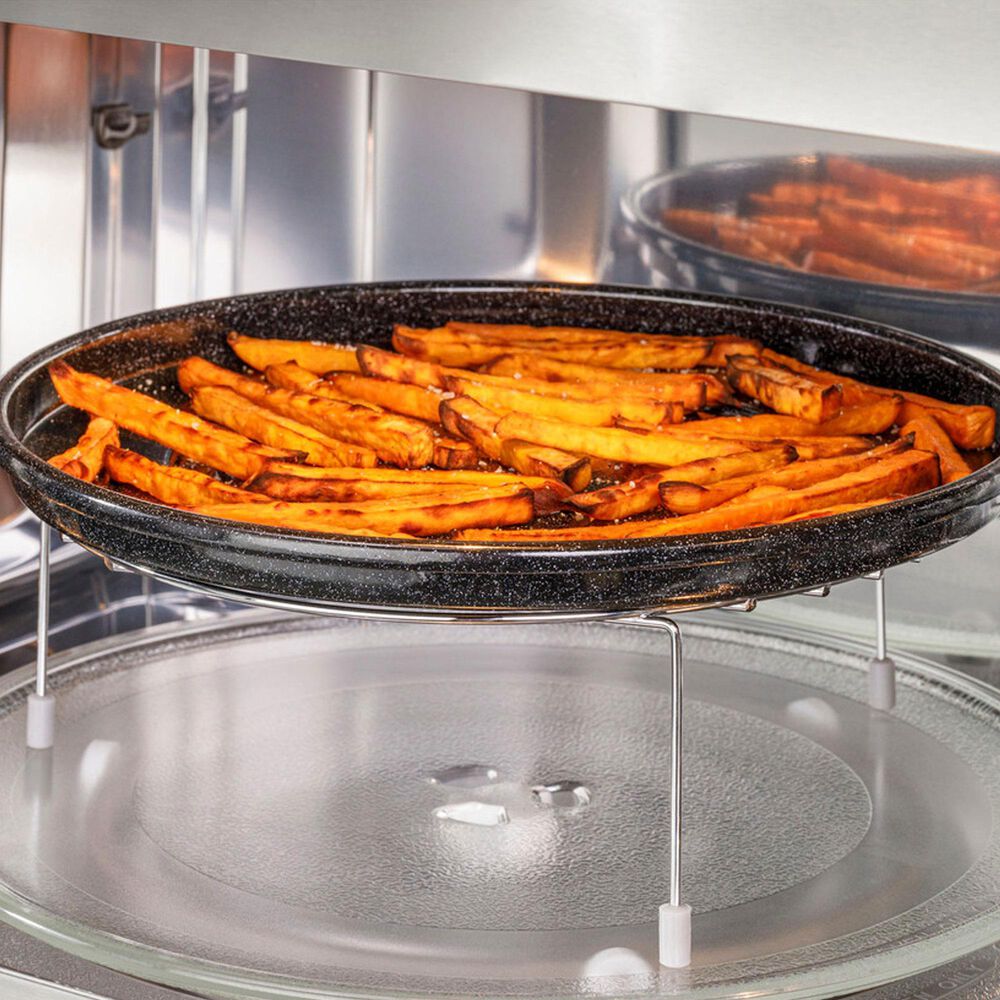 GE Profile 1.7 Cu. Ft. Convection Over-the-Range Microwave Oven in Stainless Steel, , large