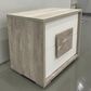 Mayberry Hill San Matteo 4-Piece Full Bedroom Set in Ash Grey and White, , large
