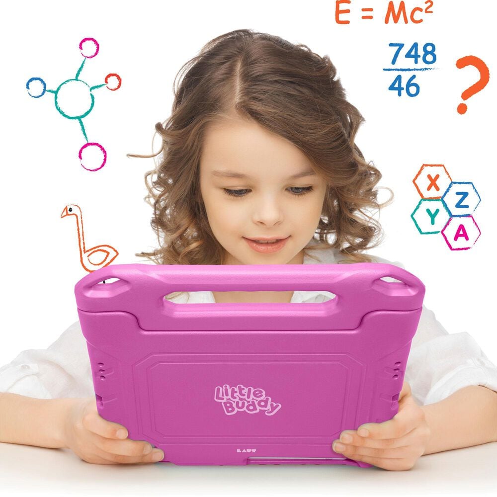 LAUT Little Buddy Case for iPad 10th Gen in Pink, , large