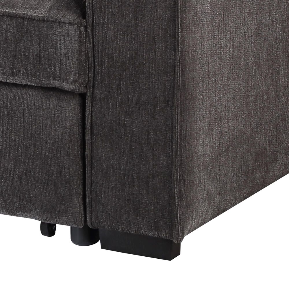Global Furniture USA Pull-Out Sofa W/Reversible Chaise, , large