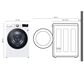 LG 5.0 Cu. Ft. Front Load Washer with TurboWash 360 in White, , large