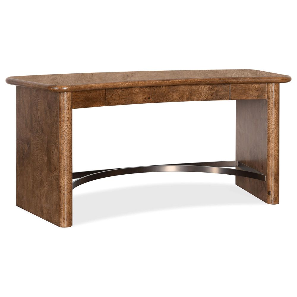 Hooker Furniture Melange Romano Writing Desk in Warm Brown, , large