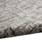 Nourison Rush 6" x 9" Ivory and Grey Area Rug, , large