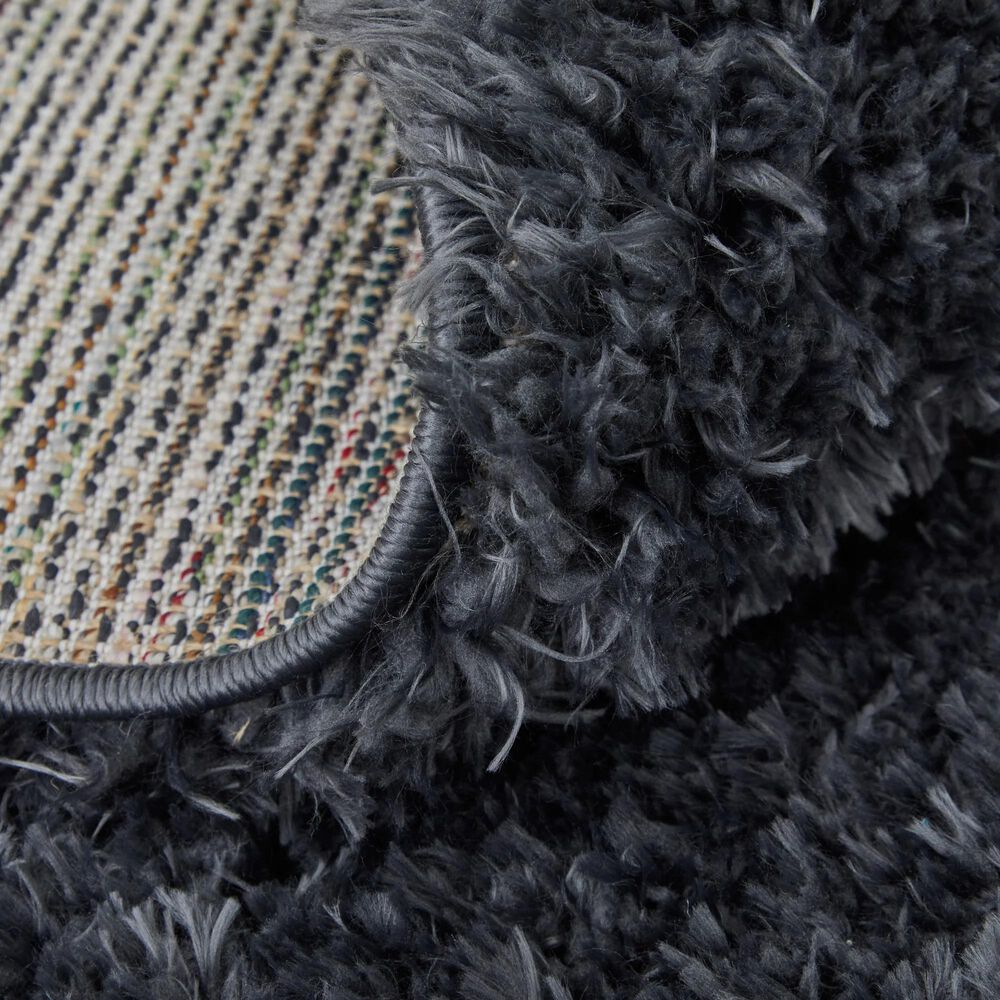 Feizy Darian 2&#39; x 3&#39; Black and Charcoal Area Rug, , large