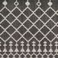 Nourison Positano Southwestern Black 8" x 10" Indoor/Outdoor Area Rug, , large