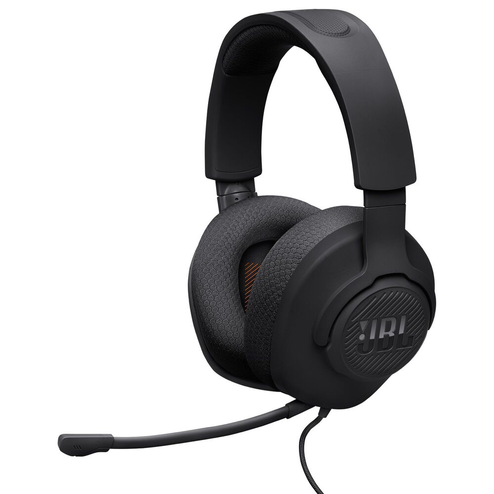 JBL Quantum 100M2 Wired Over-Ear Gaming Headset in Black, , large