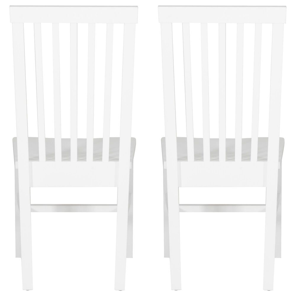 Linon Home Decor Percival Side Chair in White (Set of 2), , large