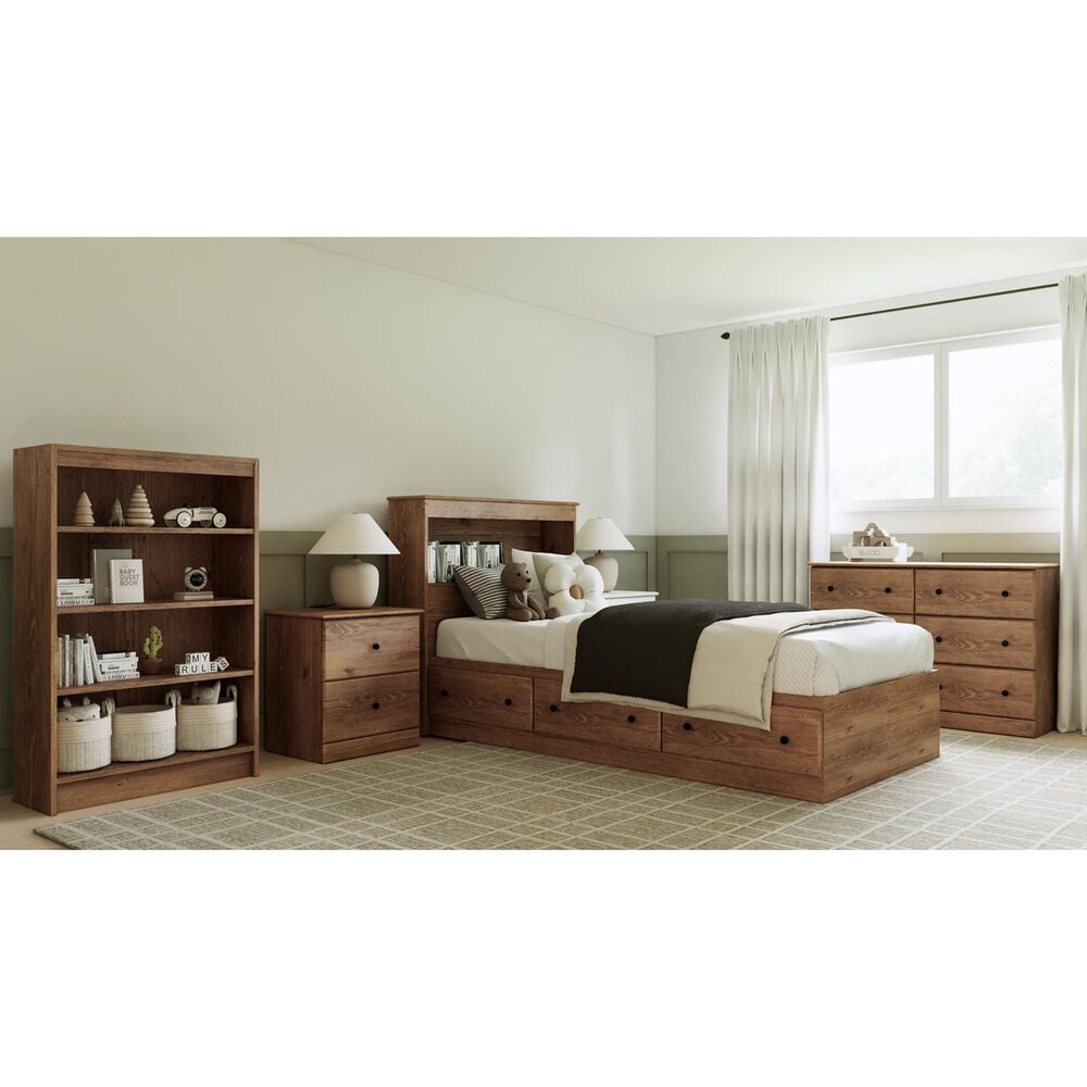 Lemoore Essentials 2-Drawer Nightstand in Saratoga Pine, , large