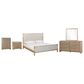 Urban Home Sumire 5-Piece King Bedroom Set in Bisque, , large