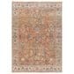 Surya Carlisle CSI2317 2"11" x 7"3" Brick Red, Off-White, Medium Gray, Olive, Dark Blue and Dark Brown Runner, , large