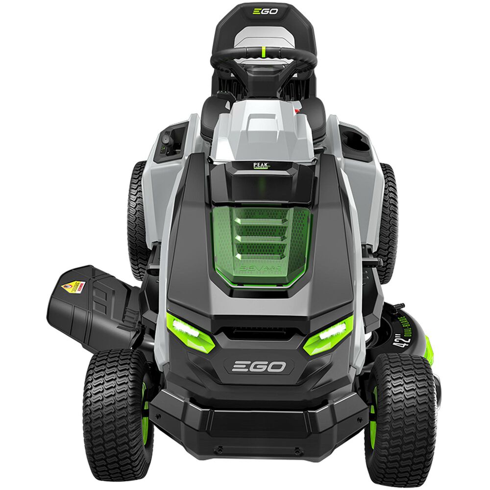 EGO 42&quot; T6 POWER+ Lawn Tractor with 6 x 6.0Ah Batteries, 700W Turbo Charger, and Charging Adapter, , large