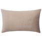 Safavieh Loran 12" x 20" Pillow in Gray and Gold, , large