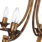 Golden Lighting Victoria 4-Light Chandelier in Heirloom Gold, , large