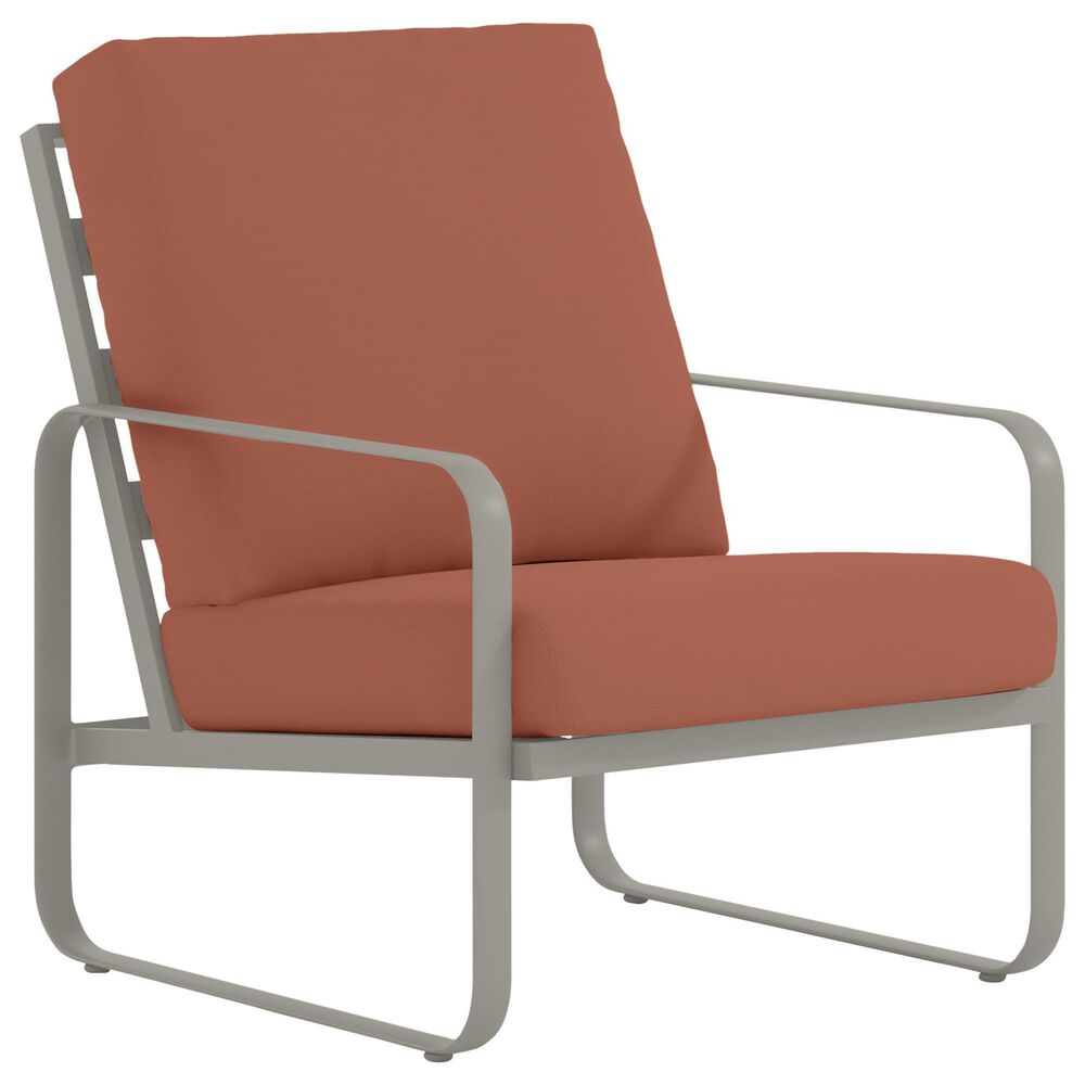 Tropitone Brasilia Cushion Lounge Arm Chair in Loveboat Coral, , large