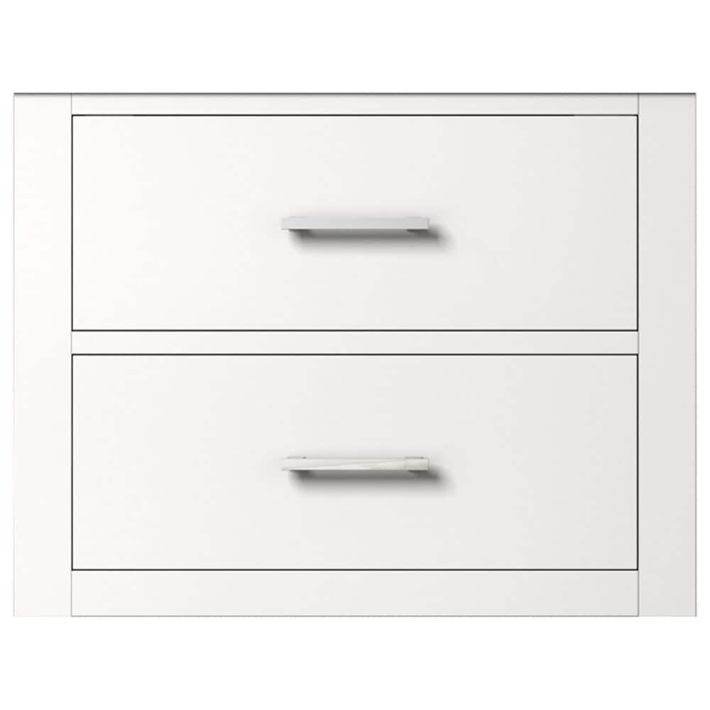 Lexora Home Castor 24&quot; Single Bathroom Vanity in White with White Acrylic Top and Rectangular Sink, , large