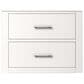 Lexora Home Castor 24" Single Bathroom Vanity in White with White Acrylic Top and Rectangular Sink, , large