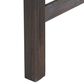 Hearth and Haven Bettina Outdoor Dining Table in Natural and Grey - Table Only, , large