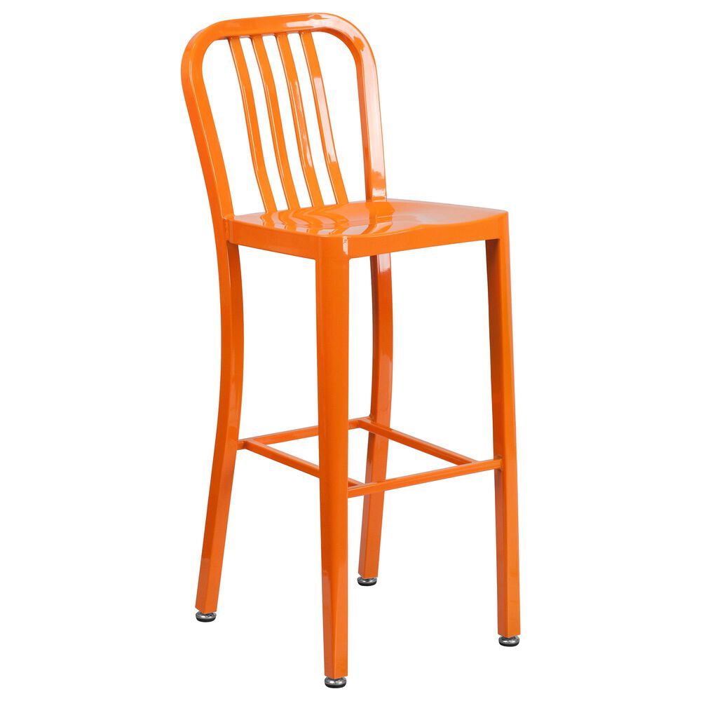 Flash Furniture 30" Barstool in Orange, , large