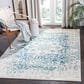 Safavieh Madison MAD603J 10" x 14" Teal and Ivory Area Rug, , large