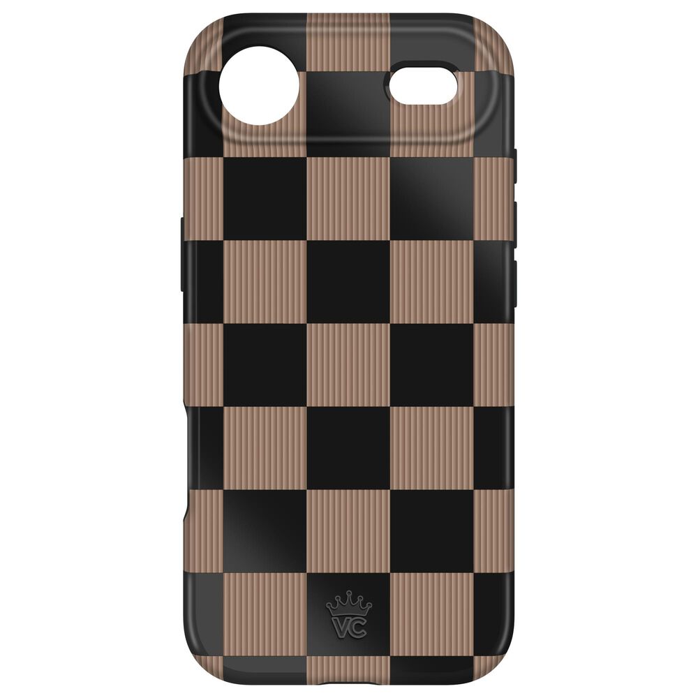 Velvet Caviar MagSafe Case For Apple iPhone Air in Mocha Vibe Checkered, , large