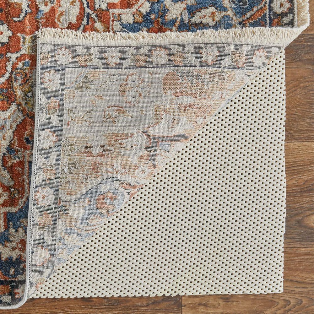 Feizy Kaia 2&#39;6&quot; x 10&#39; Red and Blue Runner, , large