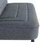 Lifestyle Solutions Frankie Convertible Sofa in Charcoal, , large