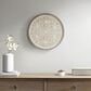 Hampton Park Leah 27" Round Medallion Wall Decor in Natural and White, , large