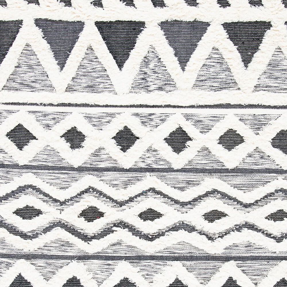 Safavieh Natura NAT685A 5&#39; x 8&#39; Ivory and Black Area Rug, , large