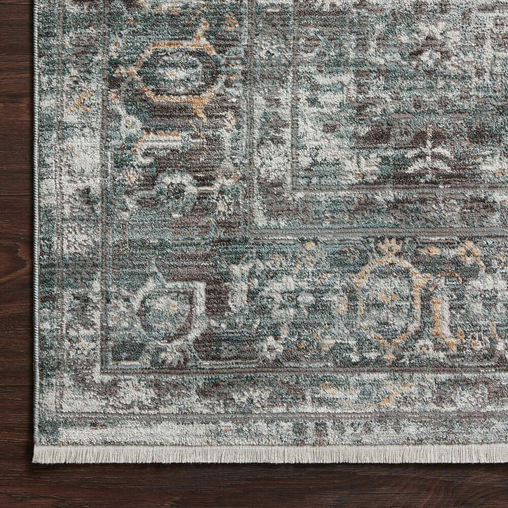 Loloi Bonney 2&#39; x 3&#39; Slate and Teal Area Rug, , large