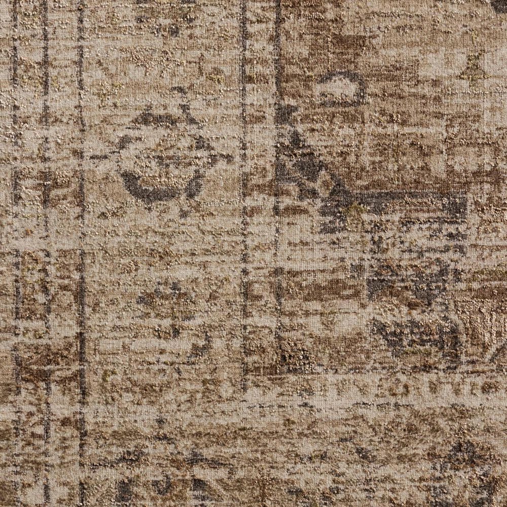 Loloi Haywood Natural and Bark 2&#39;7&quot; x 8&#39; Runner, , large