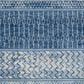 Surya Monaco MOC-2305 8"10" x 12"4" Denim, Navy and Ivory Area Rug, , large