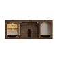 James Martin Amberly 60" Single Bathroom Vanity in Mid-Century Walnut, , large