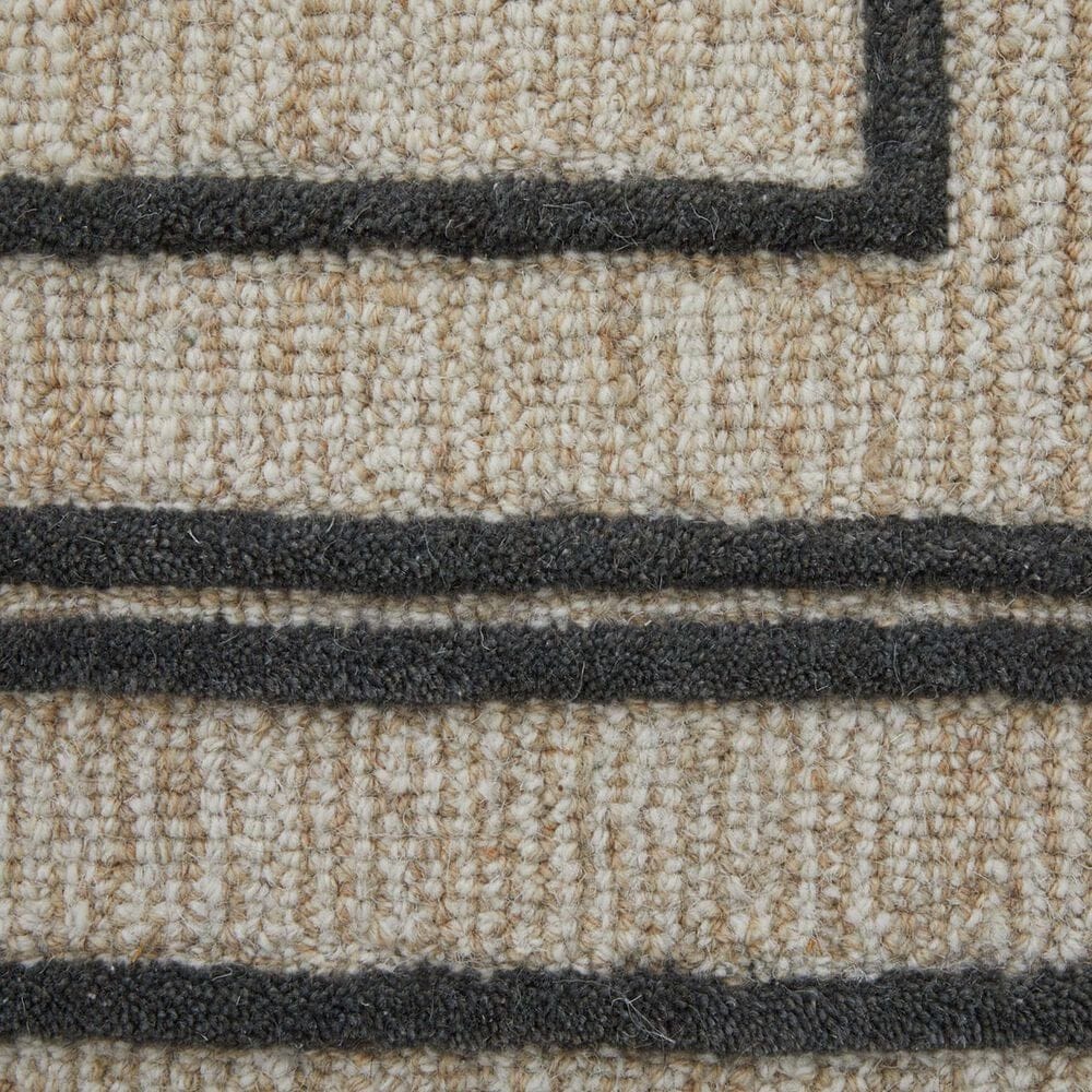 Feizy Gansett 2&#39; x 3&#39; Beige and Brown Area Rug, , large