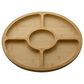 Lifetime Brands Build-a-Board 5-Section Bamboo Cutting Board with Locking Lid in Natural and Clear, , large