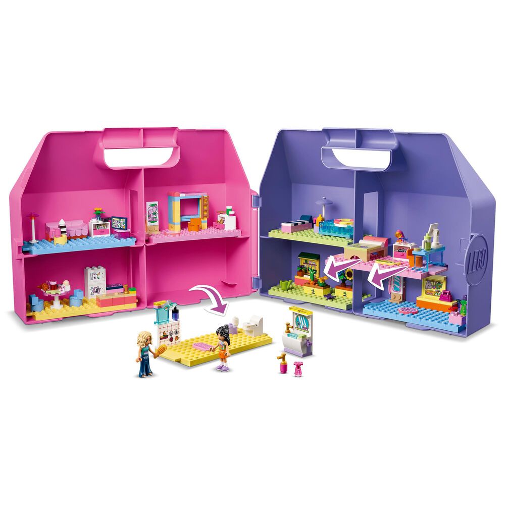 LEGO Friends Creative Dollhouse Suitcase Building Set, , large