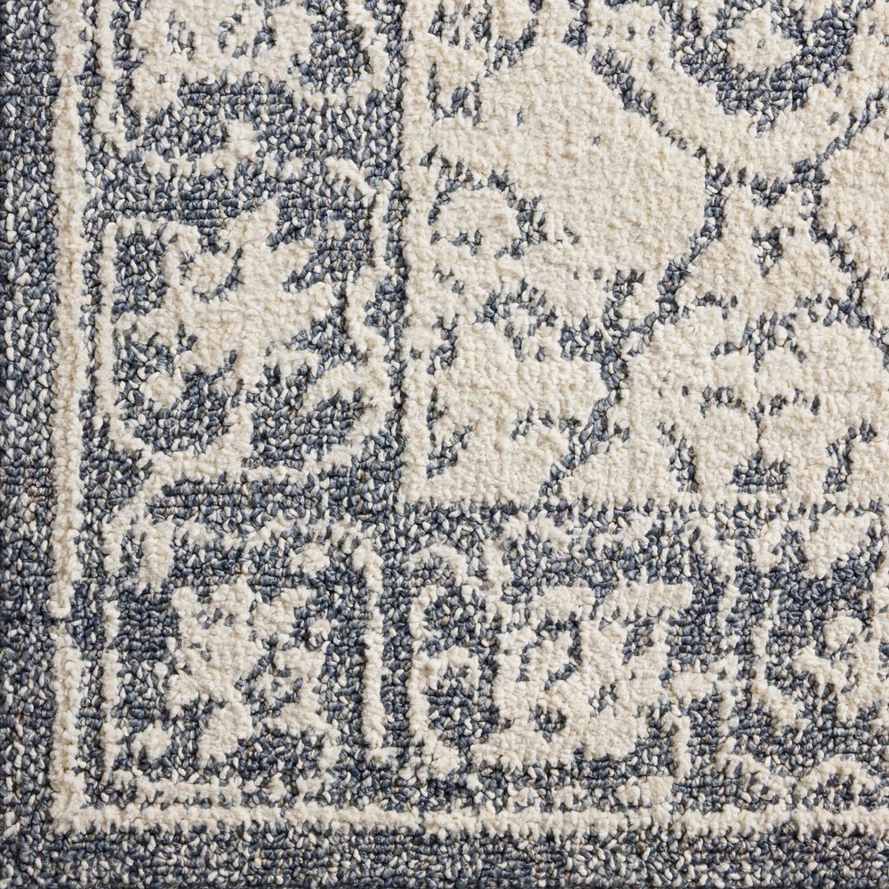 Magnolia Home Gigi Ivory and Blue 4&#39; x 6&#39; Area Rug, , large