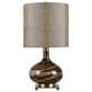 Slatehouse Holt Table Lamp in Brown and Warm Brass, , large