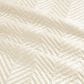 Duke Imports Virah Bella Micromink 3-Piece King Quilt Set in Alabaster Chevron, , large