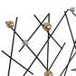 Maple and Jade 24" Square Metal Wall Decor Black, Bronze and Silver, , large