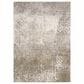 Oriental Weavers Nebulous Distressed 5"3" x 7"6" Beige Area Rug, , large