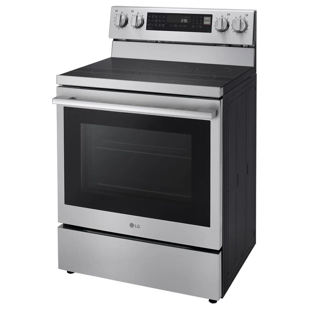 LG 6.3 Cu. Ft. Freestanding Electric Range in PrintProof Stainless Steel, , large