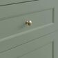 James Martin Vanities Breckenridge 36" Single Bathroom Vanity in Smokey Celadon with 3 cm Victorian Silver Quartz Top and Rectangular Sink, , large
