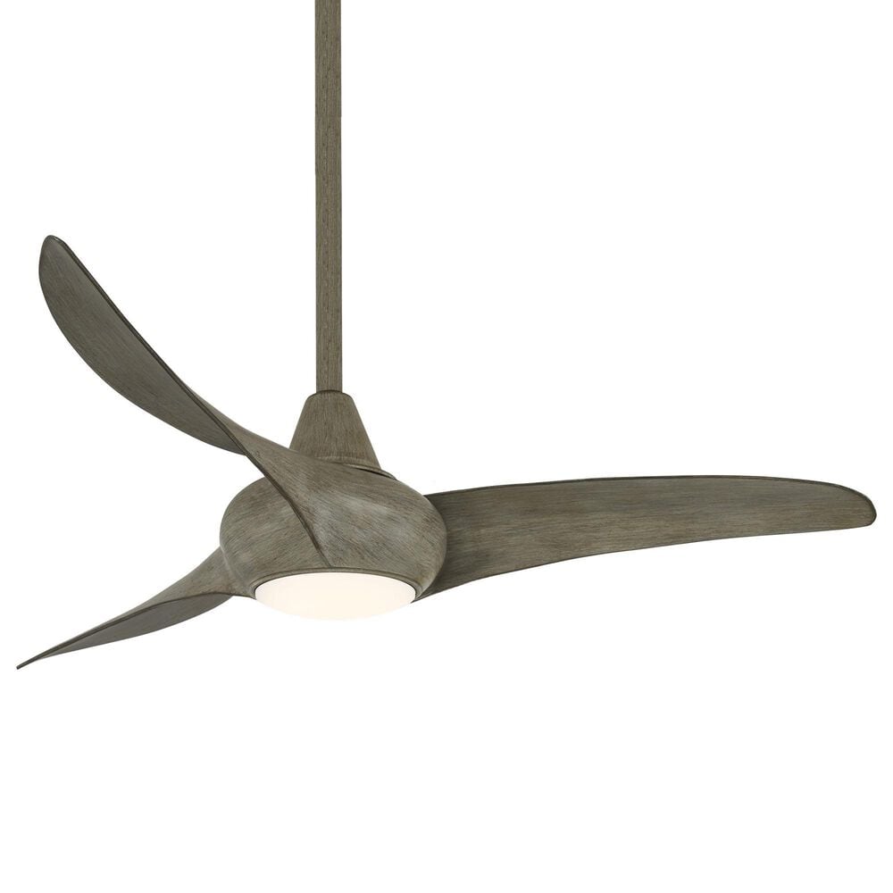 Minka-Aire Light Wave 44" Ceiling Fan with LED Light in Driftwood, , large