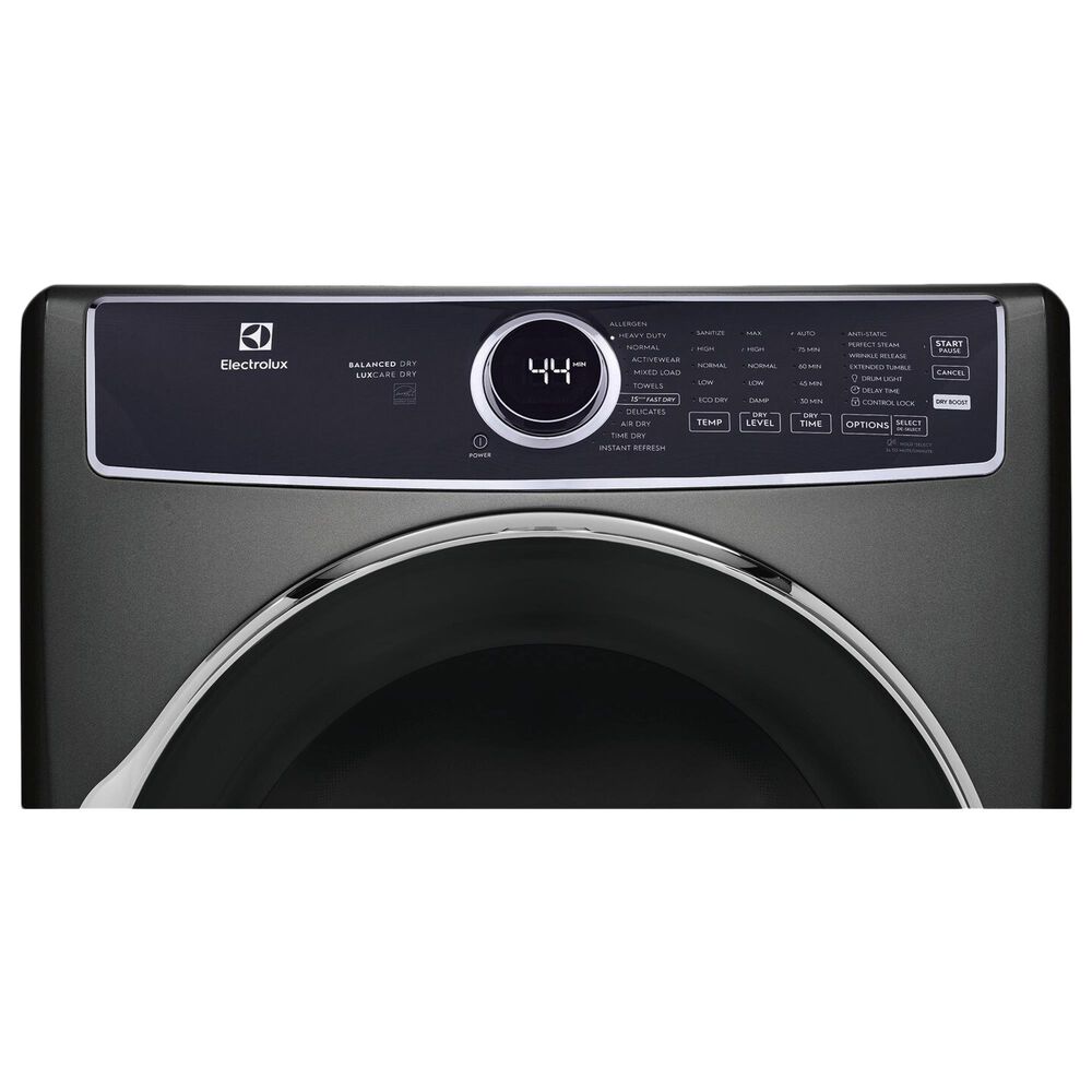 Electrolux 4.5 Cu. Ft. Front Load Washer and 8.0 Cu. Ft. Gas Dryer Laundry Pair in Titanium, , large