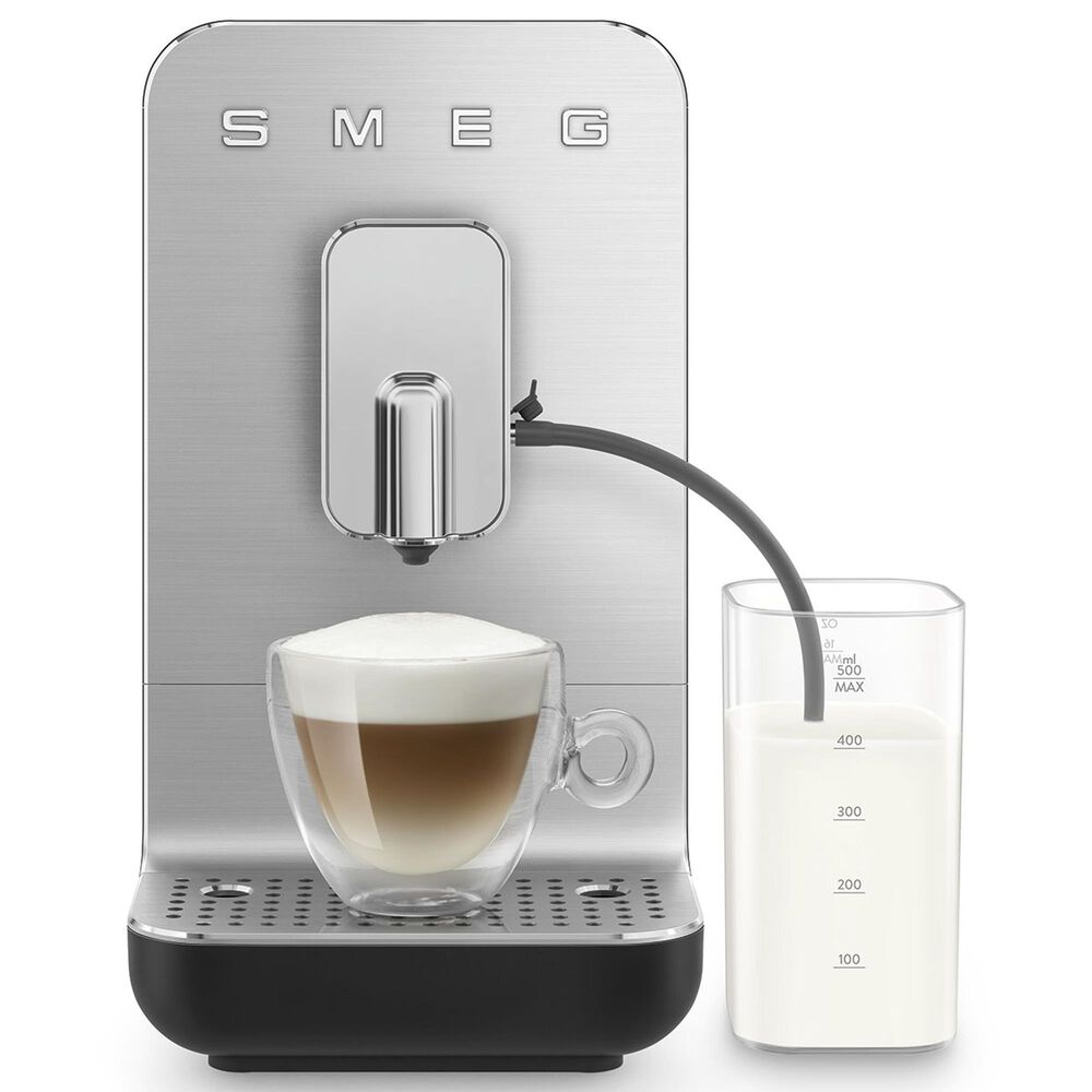SMEG 47 Oz Automatic Coffee Machine in Black, , large