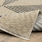Oriental Weavers Capella Beige and Black 7"10" x 10"10" Area Rug, , large