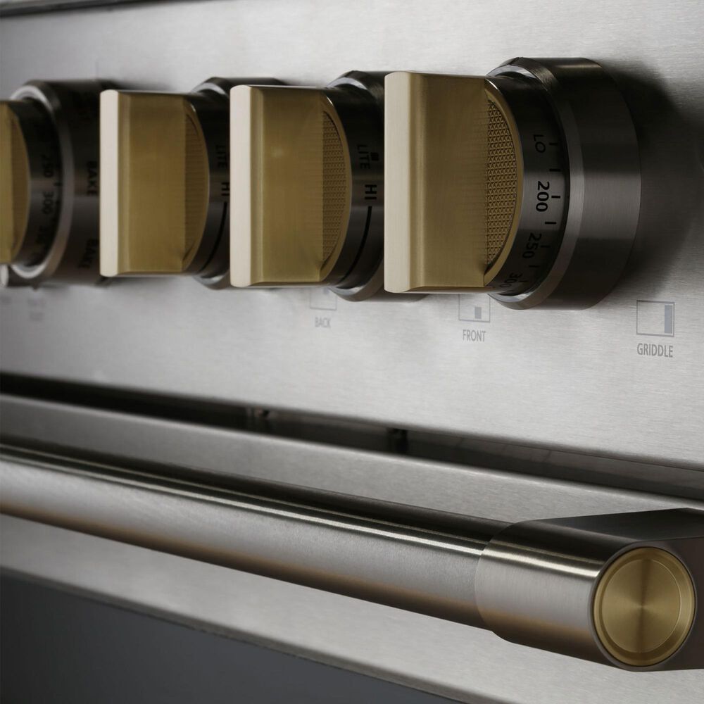Monogram 48&quot; All Gas Professional Range with 6 Burners and Griddle in Stainless Steel, , large