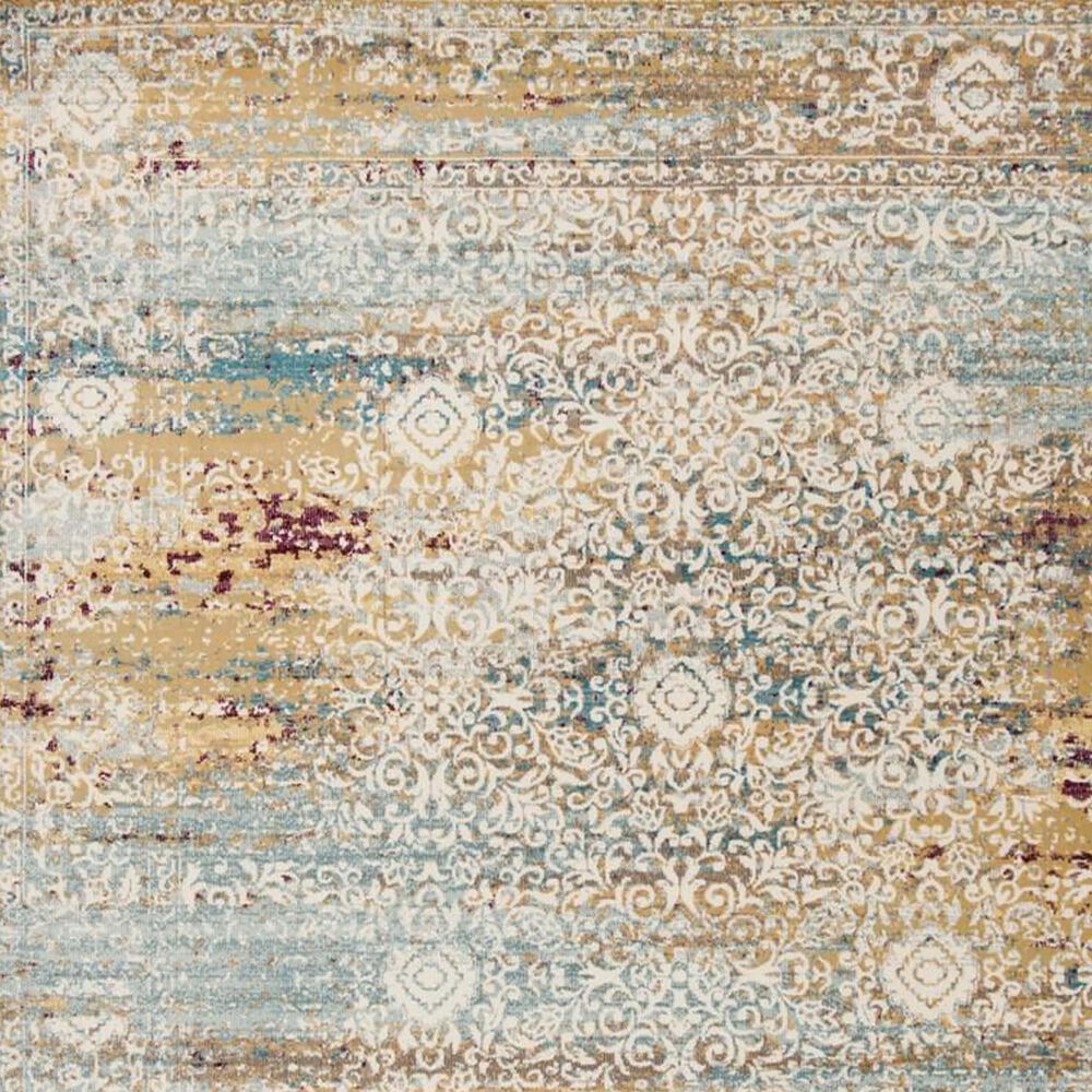 Safavieh Aria 4&#39; x 6&#39; Yellow and Cream Area Rug, , large