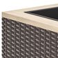 Homestyles Palm Springs Patio Planter in Brown, , large