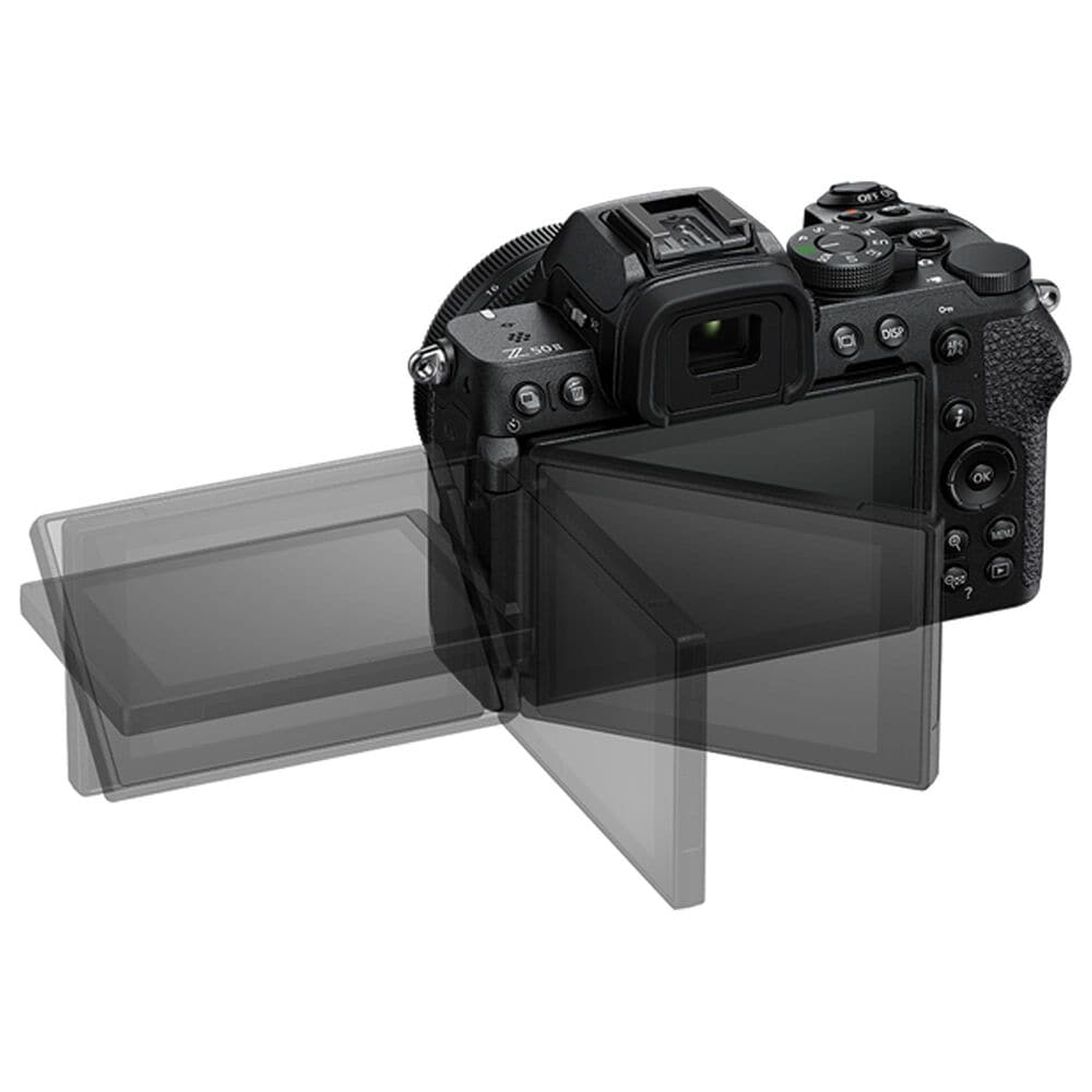 Nikon Z50II Mirrorless Camera with 16-50mm and 50-250mm Lenses in Black, , large